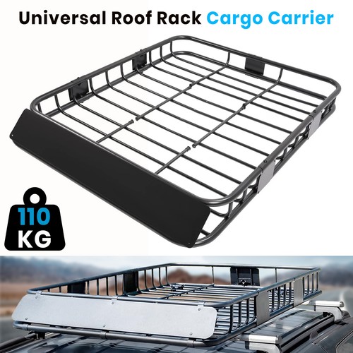 Cargo roof rack basket steel - roof,