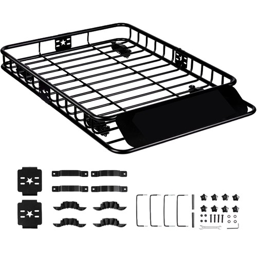Cargo roof rack - basket, steel